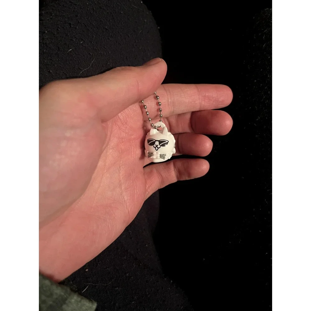 Bandai Battle Cats Surfer Cat Mini Figure Keychain